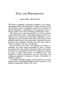 Text and Performance