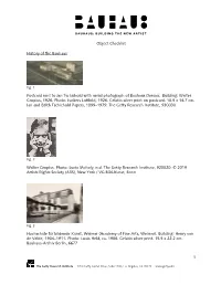 Object Checklist