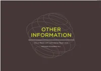 Other Information INTOUCH HOLDINGS PLC
