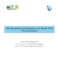 The Integration of Idempiere and Wanda POS Documentation