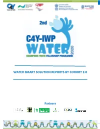 Water Smart Solution Reports by Cohort 2.0