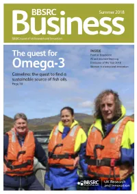 BBSRC Business Summer 2018 Introduction