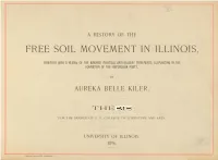 Free Soil Movement in Illinois