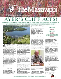Ayer's Cliff Acts! Mayor Van Zuiden Moves Forward, Calling for the Enforcement of Riparian Zone Regulations