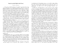 Drug Use and the Rights of the Person Criminalization Itself