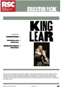 RSC King Lear