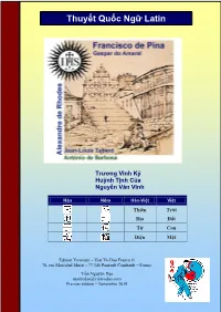 Thuyết Quốc Ngữ Latin - 1
