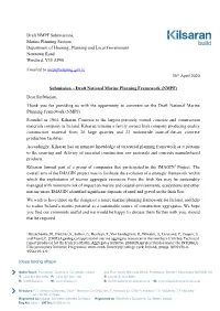 National Marine Planning Framework