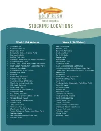 Stocking Locations