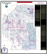 Subdivisions Colorado C L E a R C R E E K CO