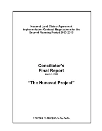 Thomas Berger Final Report