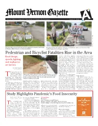 Pedestrian and Bicyclist Fatalities Rise in the Area
