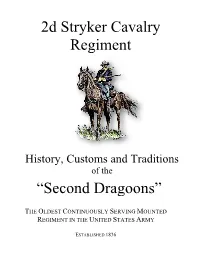 2D Stryker Cavalry Regiment