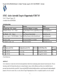 15342 (Stsci Edit Number: 0, Created: Thursday, August 2, 2018 4:42:04 PM EST) - Overview