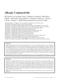 Allergic Conjunctivitis