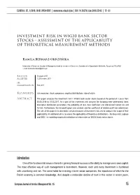 Introduction One of the Fundamental Issues Inherent in Gaining Financial Success Is the Ability to Manage One’S Own Capital