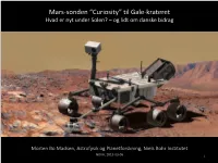 NOVA – Curiosity (Pdf)