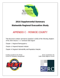 Appendix C - Monroe County