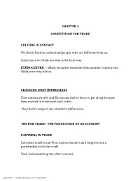 Chapter 4 Notes