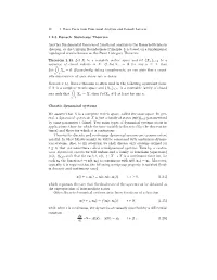 1.2.3 Banach–Steinhaus Theorem Another Fundamental Theorem Of