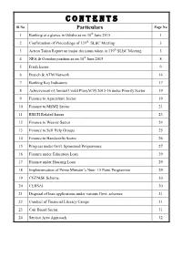 Contents for Taking Prompt Action