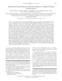 Biochemical Characterization and Structural Analysis of a Highly Proficient Cocaine Esterase†,‡ James M