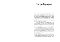 Le Pédagogue