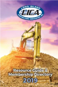Resource Guide & Membership Directory
