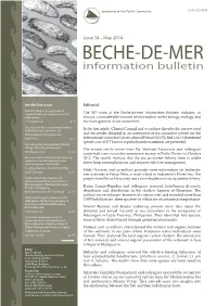 SPC Beche-De-Mer Information Bulletin