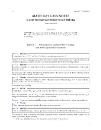 Borel Equivalence Relations