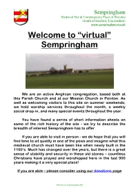 Welcome to “Virtual” Sempringham