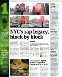 NYC's Rap Legacy, Block by Block
