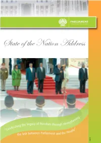 State of the Nation Address