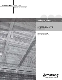 STUCCO/Plaster Grid Systems
