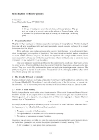 Introduction to Flavour Physics