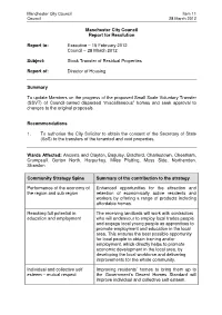 Stock Transfer of Residual Properties Report to Council 28 March 2012