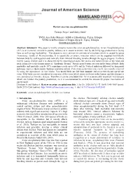 1 Review on Avian Encephalomyelitis