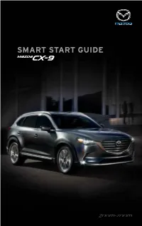 2018 CX-9 Smart Start Guide