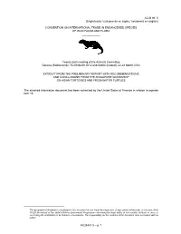 AC26 Inf. 5 (English Only / Únicamente En Inglés / Seulement En Anglais)