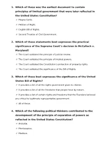 Bill of Rights Institute