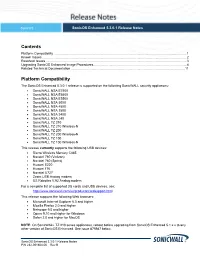 Sonicos Enhanced 5.3.0.1 Release Notes, Rev B