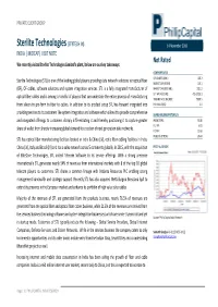 Sterlite Technologies (STRTECH