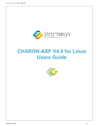 CHARON-AXP V4.9 for Linux Users Guide