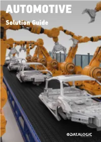 Solution Guide DATALOGIC: a BUSINESS BUILT on INNOVATION