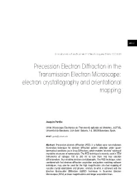 03-Precession Electron Diffraction