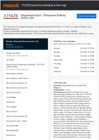 710LTD Bus Time Schedule & Line Route