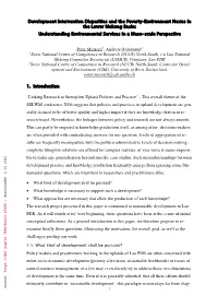 Development Intervention Disparities and the Poverty–Environment Nexus in the Lower Mekong Basin: Understanding Environmental