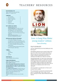 Teachers' Resources