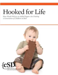 How Weak Policies on Added Sugars Are Putting a Generation of Children at Risk