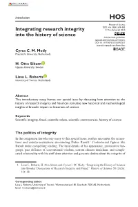 Integrating Research Integrity Into the History of Science